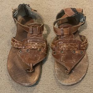 Genuine Leather Sandals- well loved!
